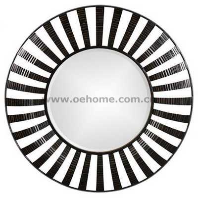 8420 Modern design salon framed wall Mirror